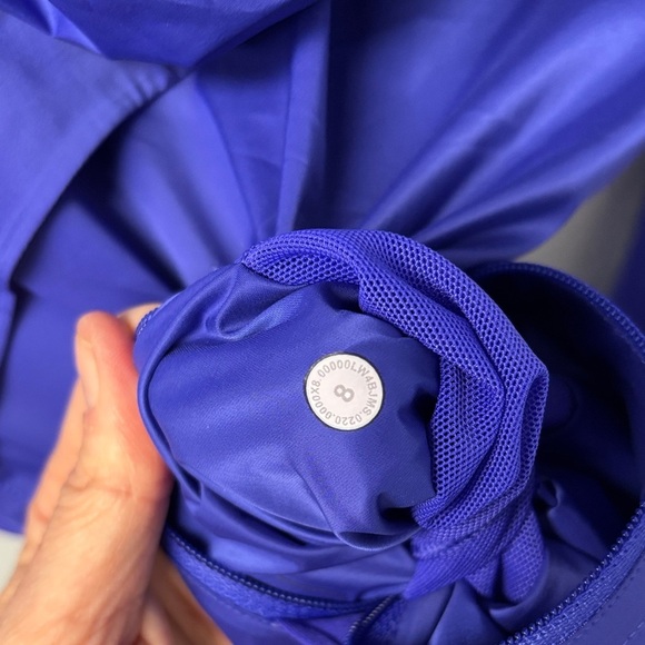 Lululemon W’s Sz 8 Goal Smasher Jacket *SeaWheeze in Lazurite Blue, Like New Cdt - Picture 5 of 14